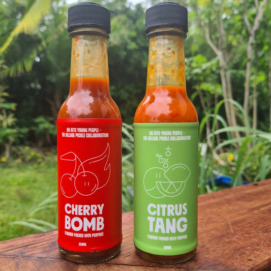 FRUITY COMBO "Cherry Bomb" and "Citrus Tang" Fermented Chilli Sauce